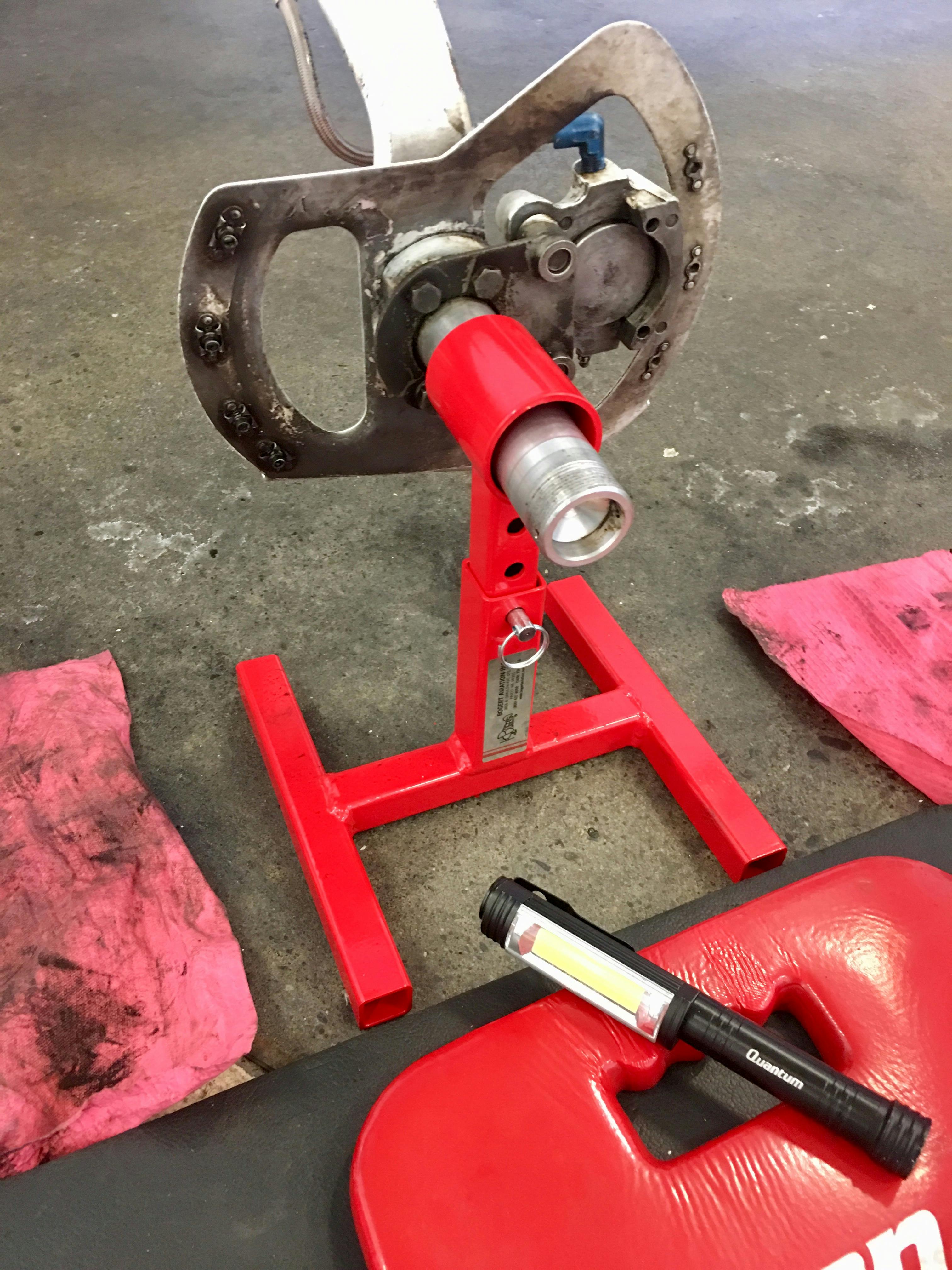 Landing Gear Safety Stand 9" Base (7.25" to 10.25") Bogert Aviation